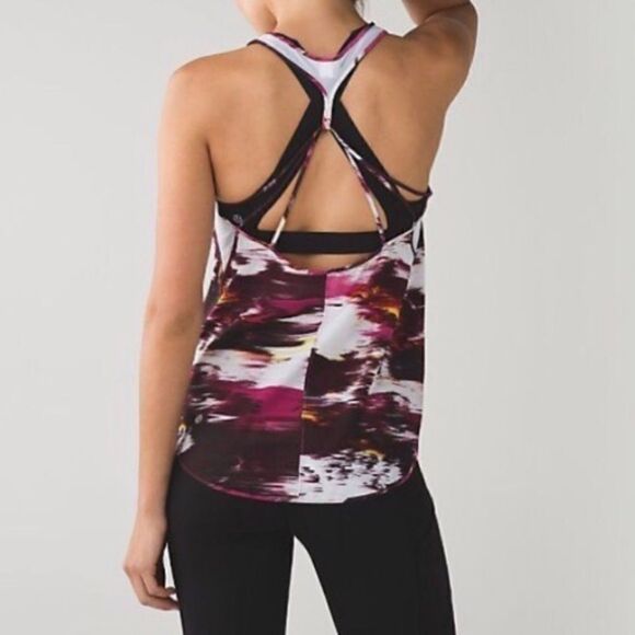 LULULEMON PIGMENT WIND DUCK SAUCE 5 MILE SINGLET - Picture 11 of 11